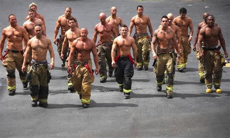 South Florida Firefighters Calendar Posters Men In Uniform Hot