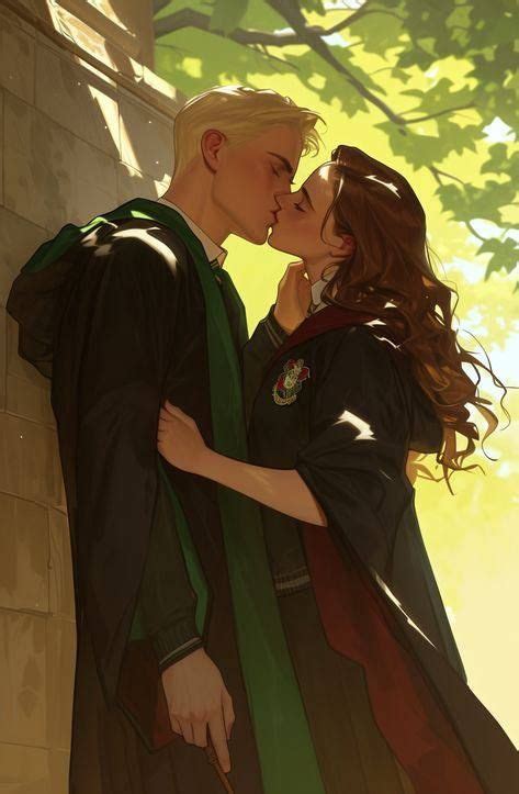 Pin by Natist on Dramione Драмиона in 2024 Harry potter fan art