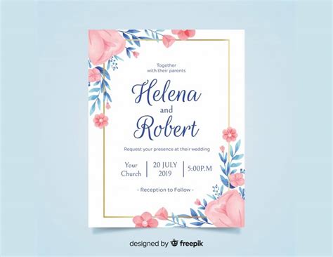 Event Invitation Card Template