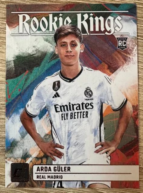 Arda Guler Panini Donruss Soccer Sp Rookie Kings Rc Real