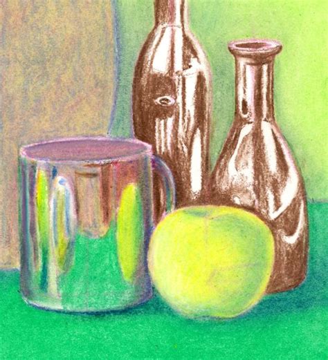 Still Life Techniques - Oil Pastels