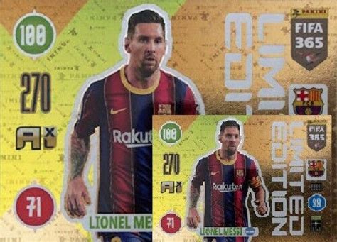 Fifa 365 2021 Lionel Messi Xxl Limited Edition Adrenalyn XL Panini