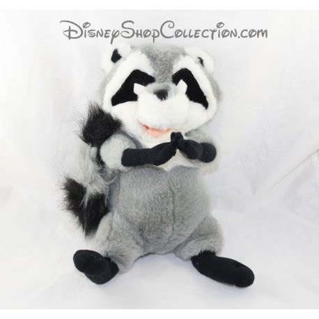 Plush sound Meeko DISNEY MATTEL Pocahontas gray 36 cm - DisneySh...