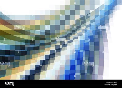 abstract blue background with block blur Stock Photo - Alamy
