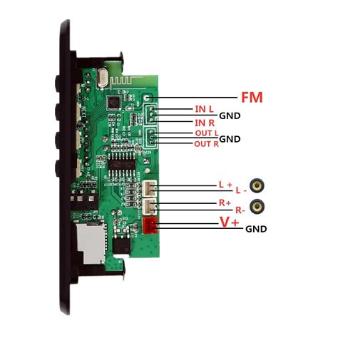 2 25W 50W Amplifier MP3 Player Decoder Board 5V 18V Bluetooth 5 0 Car