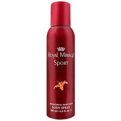 Buy Royal Mirage Sport Deodorant Perfumed Body Spray Provides Long