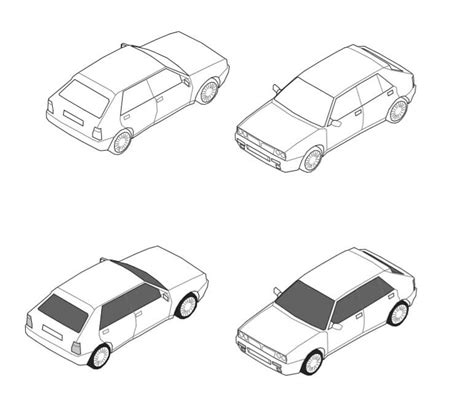 Free Sample Isometric Vehicles Vol