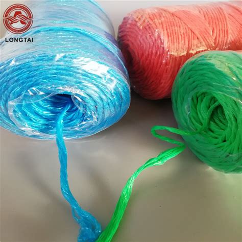 Low Shrinkage Polypropylene Baling Twine 1 Ply Twisted Lashing SGS PP