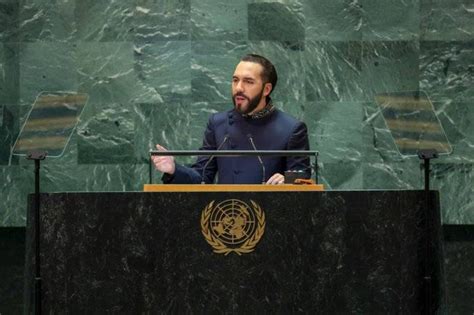 Polémica por discurso de Nayib Bukele ante la ONU Diario El Mundo