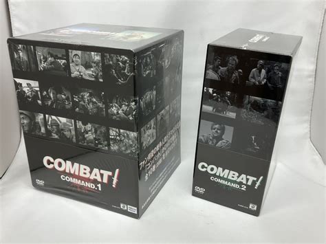 【未使用に近い】 未開封 Combat コンバット Dvd Box Command コマンド 1 ・ 2 セット Tk23 0512 1