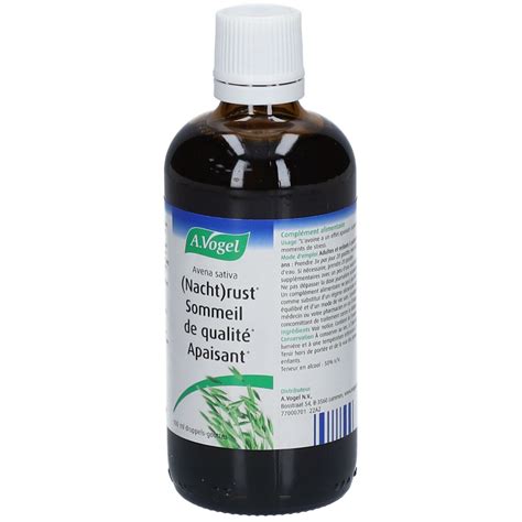 A Vogel Avena Sativa Complex Quiétude 100 ml Redcare Pharmacie