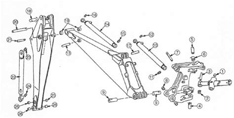 Illustrated Guide John Deere 310E Backhoe Parts Explained