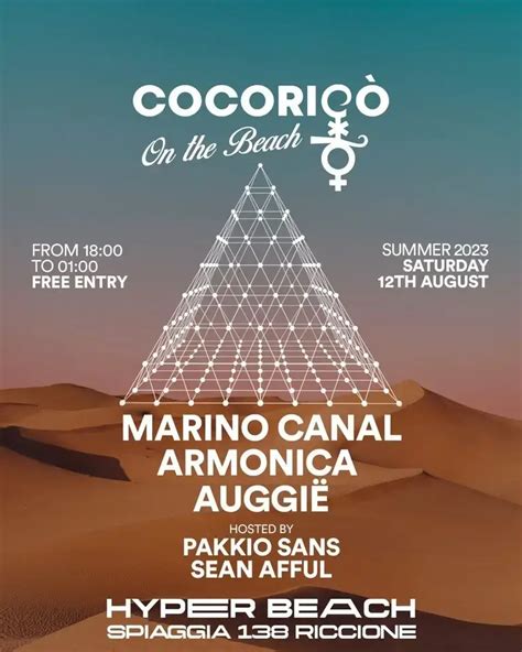 Marino Canal Hyper Beach Riccione Agosto Tickets E Tavoli