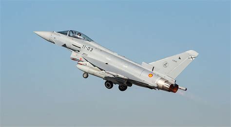 Aufgerüsteter Eurofighter Der Tranche 1 Für Spanien