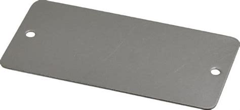 Ch Hanson 3 Inch Wide Style 2 Stainless Steel Blank Metal Plate