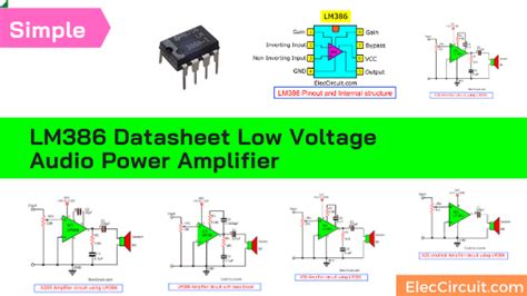 How To Make An Lm386 Audio Amplifier Circuit » Wiring Diagram