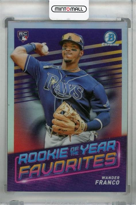 Mint Topps Bowman Tampa Bay Rays Wander Franco