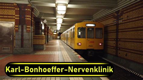 U Bahn Station Karl Bonhoeffer Nervenklinik Berlin 🇩🇪 Walkthrough 🚶 Youtube