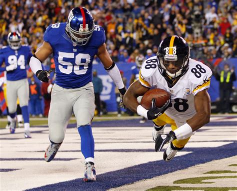 History Of The Pittsburgh Steelers Versus New York Giants