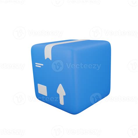 Ilustración 3d De La Caja Del Producto 17222109 Png