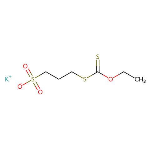 Potassium 3 Ethoxythioxomethyl Thio Propanesulphonate SIELC