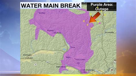 WATER OUTAGE MAP: Here's a look at who is without water