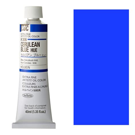 Holbein Extra Fine Artists Oil Color Ml Cerulean Blue Hue