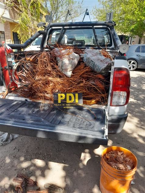 La Policía desbarató en Guaymallén un centro clandestino de acopio