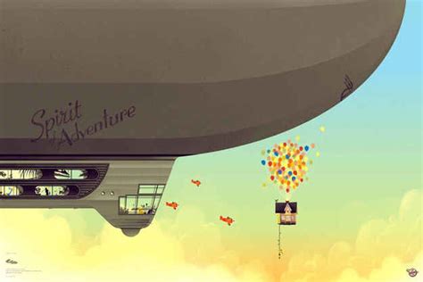 Up Beautifully Reimagined Disney Posters That Capture The Magic