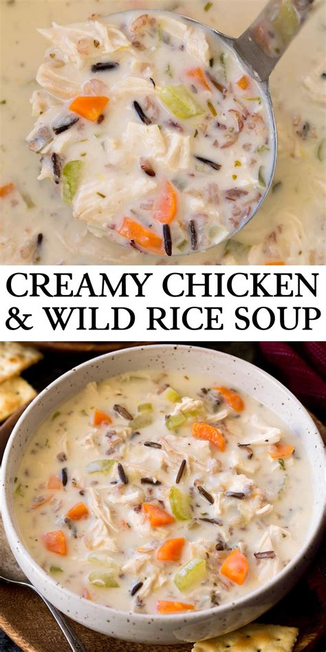 Creamy Chicken And Wild Rice Soup Cooking Classy