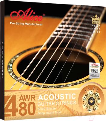 Alice AWR480-L Струны для акустической гитары купить в Минске, Гомеле ...