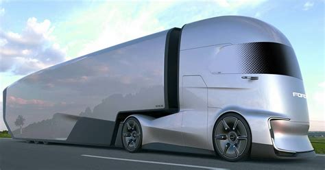 Ford F-Vision Electric Semi Truck Concept