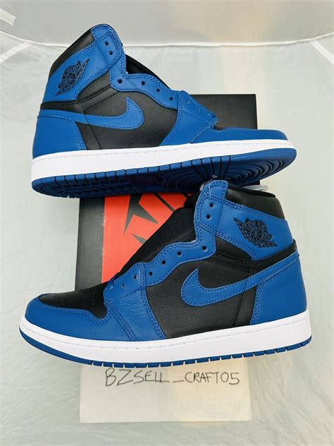 Jordan 1 Retro High Og Dark Marina Blue 555088 404 Size 9 New Ships Fast Ebay