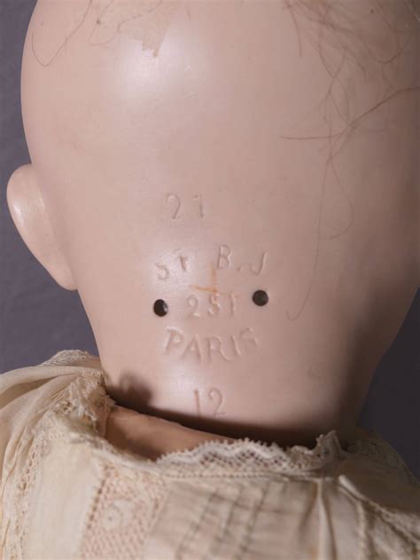 B B Caract Re T Te Porcelaine Marqu En Creux Sfbj Paris T