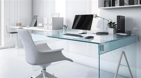 Premium AI Image | Modern office table