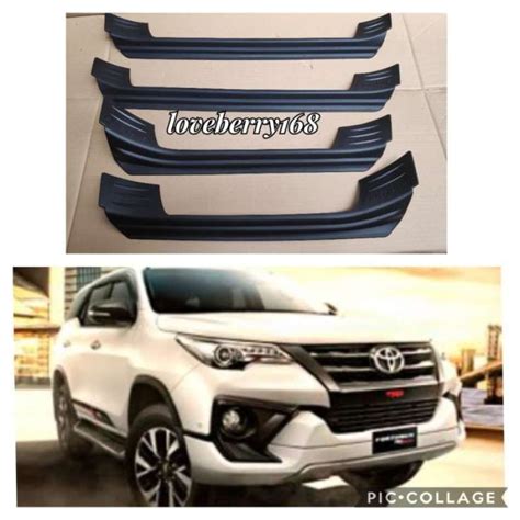 Jual Sill Plate Samping All New Fortuner Vrz Srz Tahun 2016 2019 Di