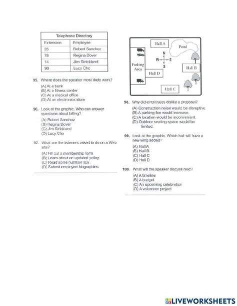 mini test  interactive worksheet  worksheets