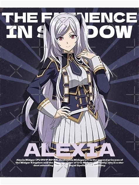 Alexia Midgar アレクシア The Eminence In Shadow Poster For Sale By B Love Redbubble