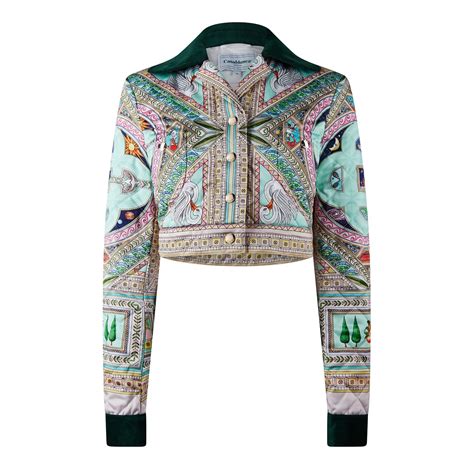 Casablanca Quilted Jacket Women Labrynth Flannels