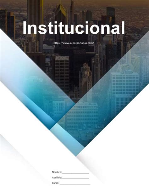 Portadas Institucionales