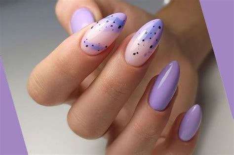 Unghie Lilla La Nail Art Di Tendenza Per La Primavera Estate 2021