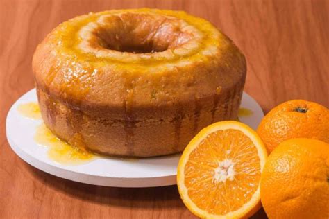 Bolo De Laranja Calda