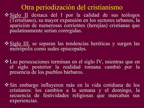 Los Primeros Siglos Del Cristianismo PPT