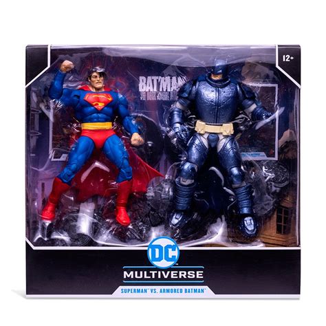 Pack Superman Vs Armored Batman Mcfarlane Dc Multiverse