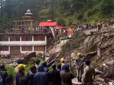 Himachal Pradesh Devastation Caused By Cloudburst And Landslide 51