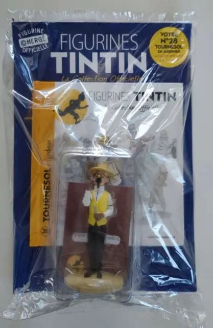 Figurines Tintin La Collection Officielle Atlas N Tournesol Eur