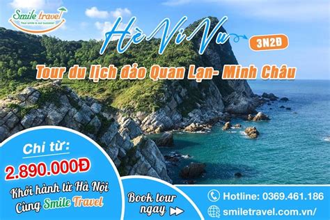 Tour ĐẢo Quan LẠn 3 NgÀy 2 ĐÊm HÂp DẪn