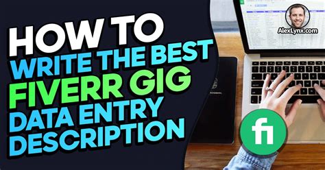 Top Fiverr Gig Description For Data Entry With Examples