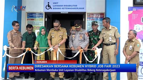 Kebumen Membuka Unit Layanan Disabilitas Bidang Ketenagakerjaan YouTube