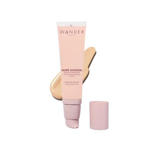Amazon Wander Beauty Nude Illusion Liquid Foundation Fair